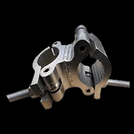 Tube and coupler scaffolding components